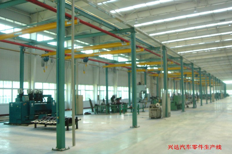 兴达汽车零件生产线