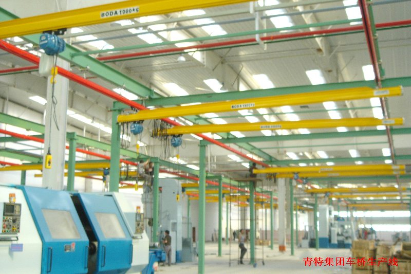 青特集团众力车桥生产线